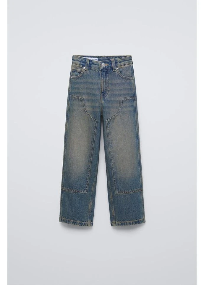 Джинси straight для хлопців Zara (376240502)