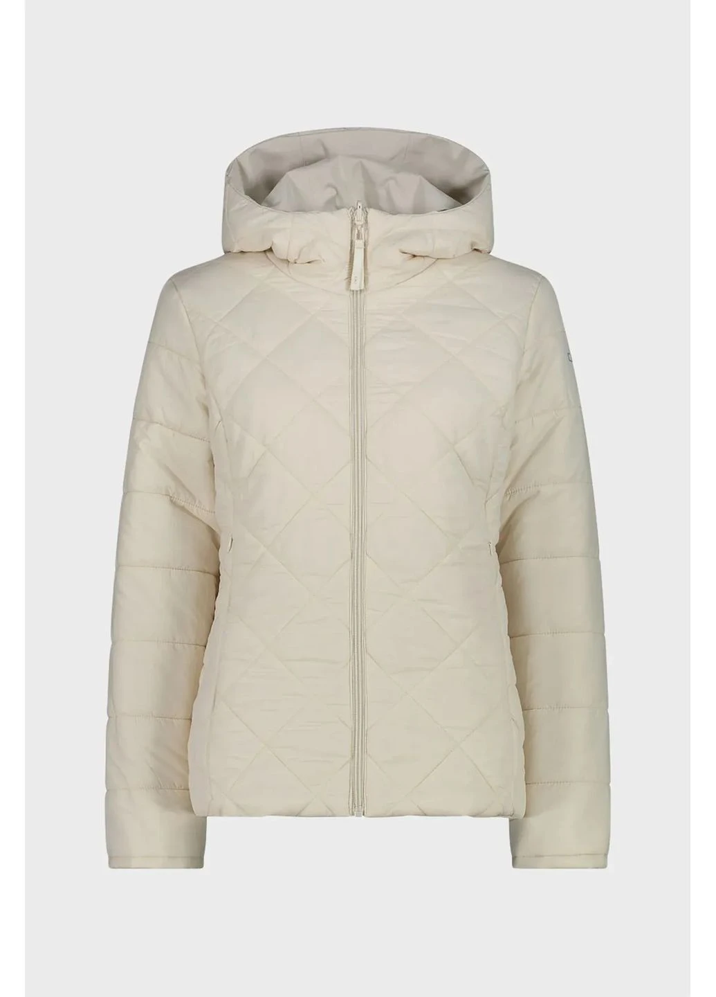 Бежева куртка fix hood twill beige 34k0026-a238 CMP