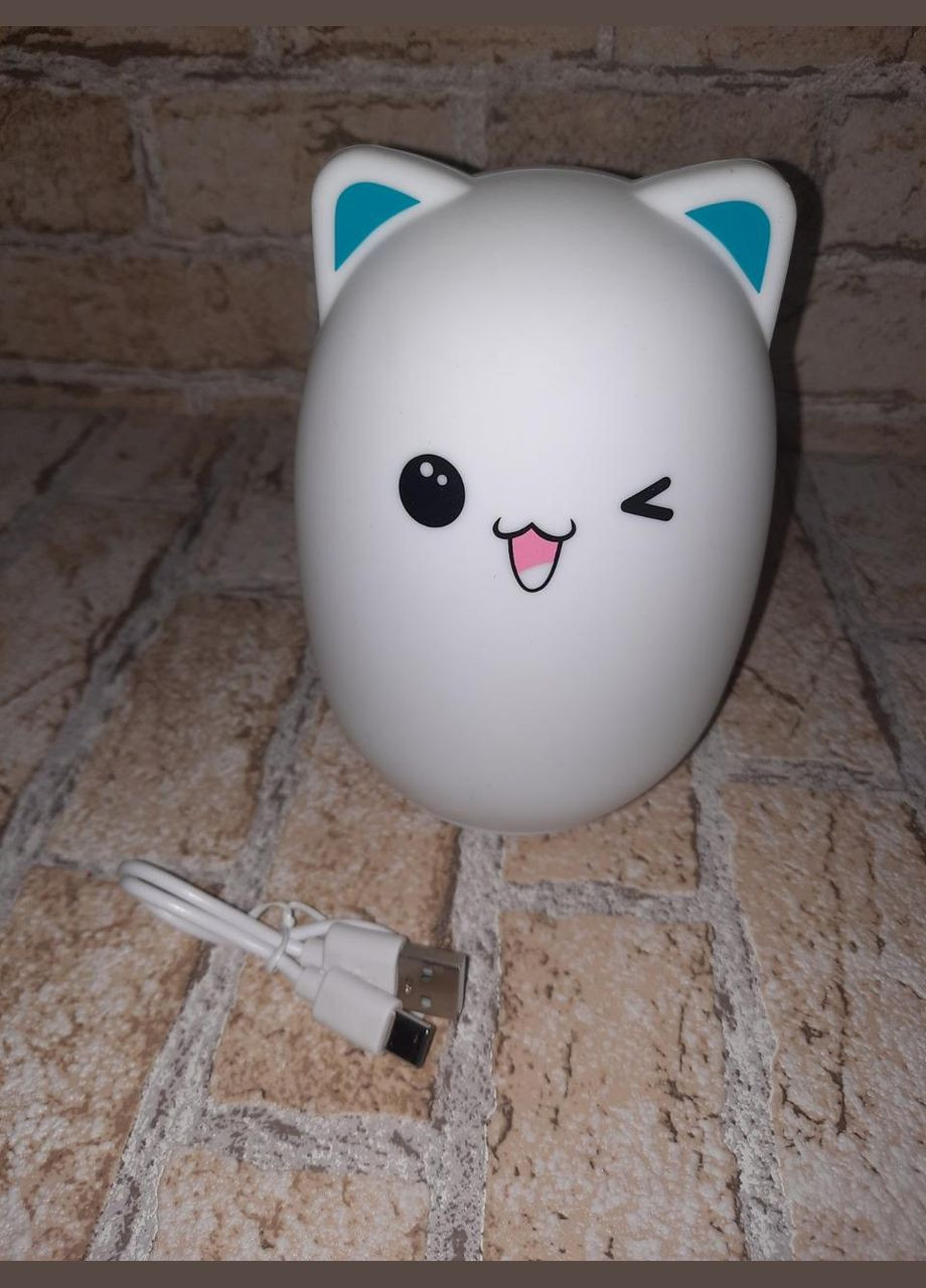 Силиконовый ночник подмигивает котик No Brand (300232537)