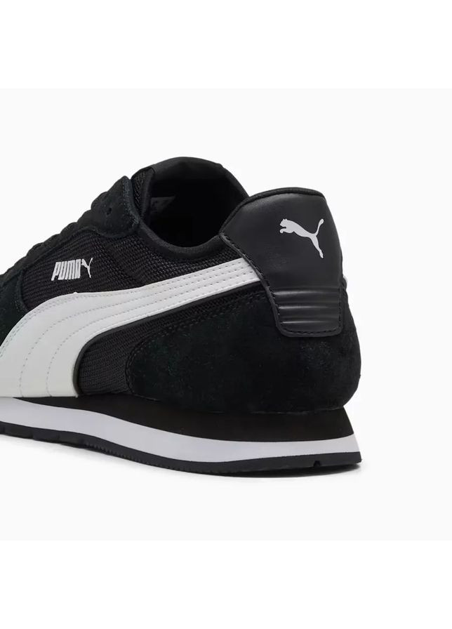 Чорні всесезон кросівки st miler black/white Puma