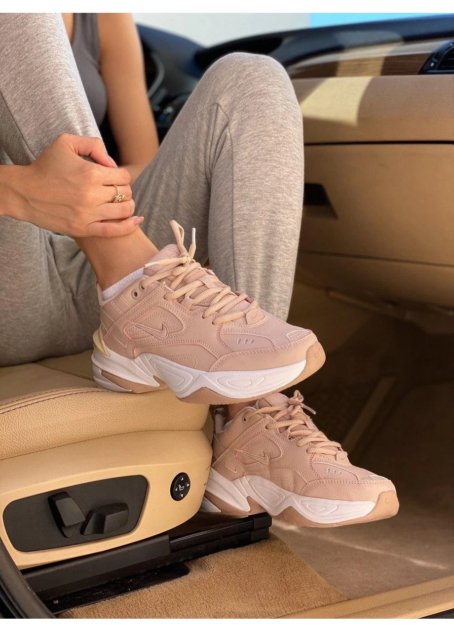 КРОССОВКИ ЖЕНСКИЕ NIKE M2K TEKNO PINK 1 НАЙК М2К ТЕКНО No Brand розовые демисезоны (368862046)
