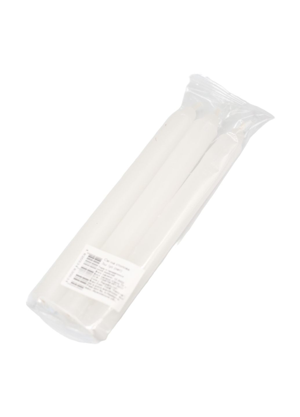 Pako Свічка столова 170 мм 3 шт (біла) PAKO-IF (301125953)