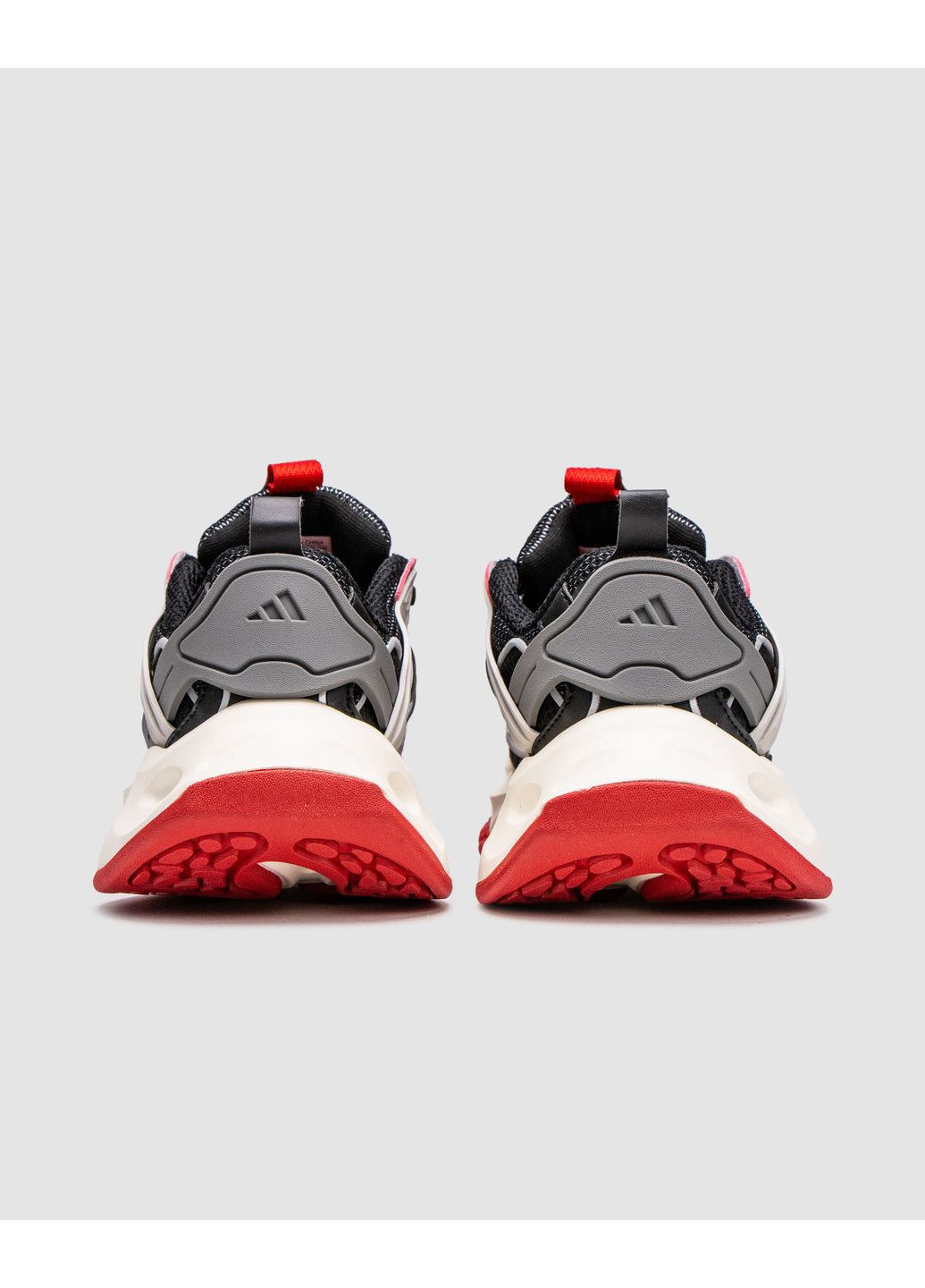 КРОССОВКИ ЖЕНСКИЕ ADIDAS VENTO XLG DELUXE BLACK / RED / SILVER АДИДАС ВЕНТО XLG ДЕЛЮКС No Brand чёрные демисезоны (368861633)