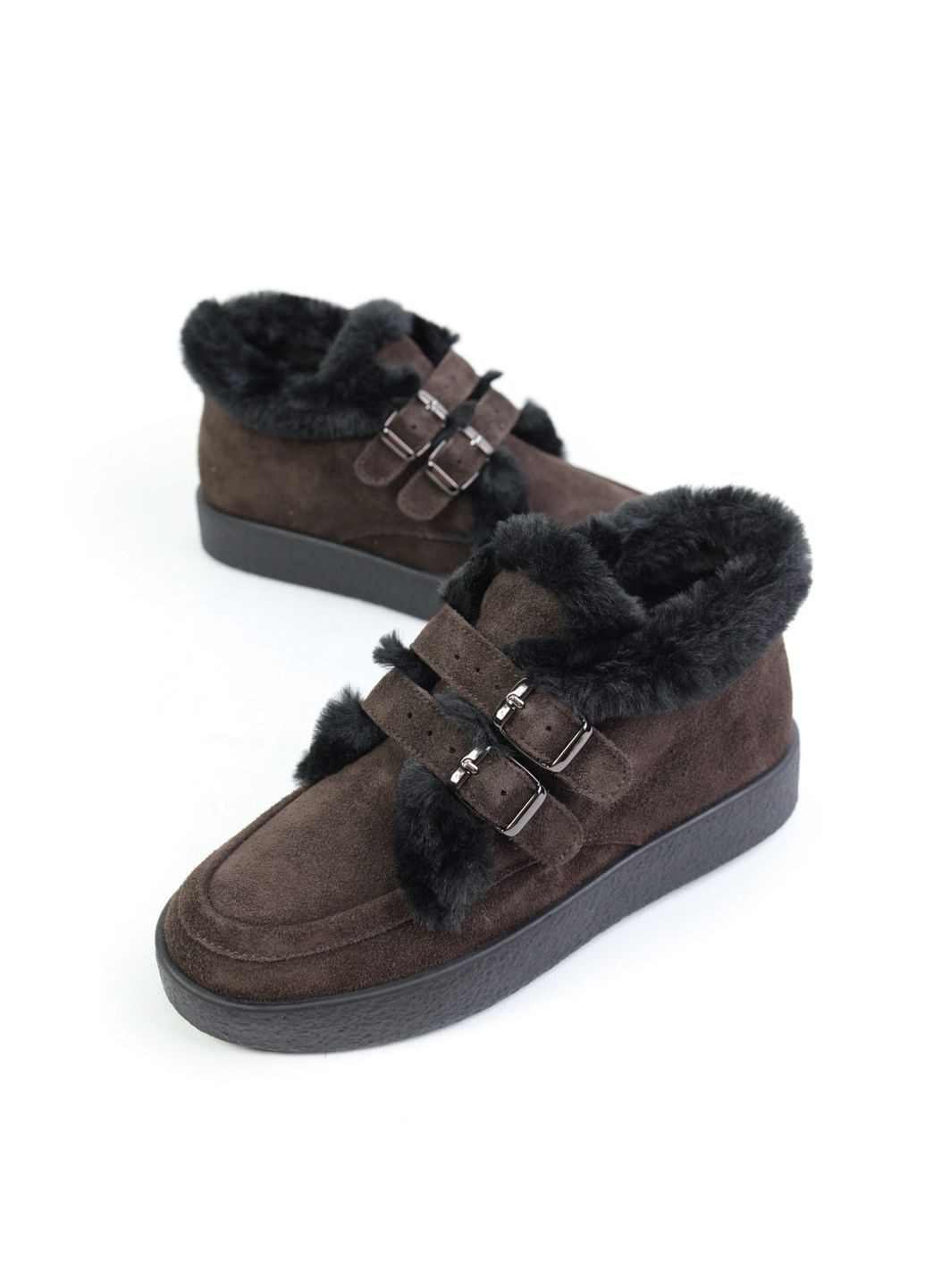 Зимние ботинки Benito из натуральной замши