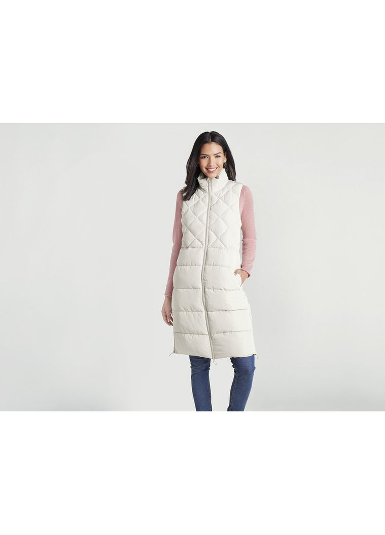 Теплый жилет удлинненый для женщины BIONIC-FINISH® ECO 418841 Esmara (369886332)