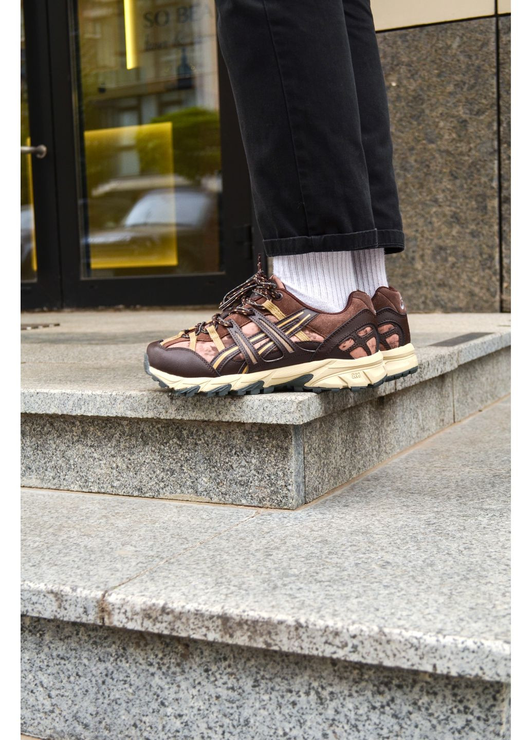 КРОСІВКИ ЖІНОЧІ ASICS GEL SONOMA 15-50 BROWN АСІКС ГЕЛЬ СОНОМА No Brand комбіновані демісезони (367174233)