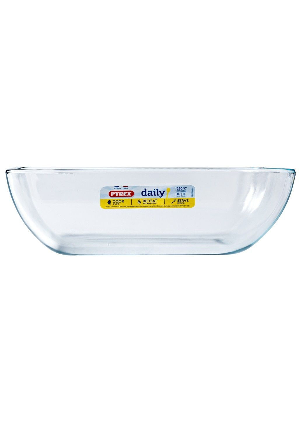 Форма с/у DAILY форма из крыш. прямоуголь. 25х20см (2.2л) (343P000/3646) Pyrex (365275953)