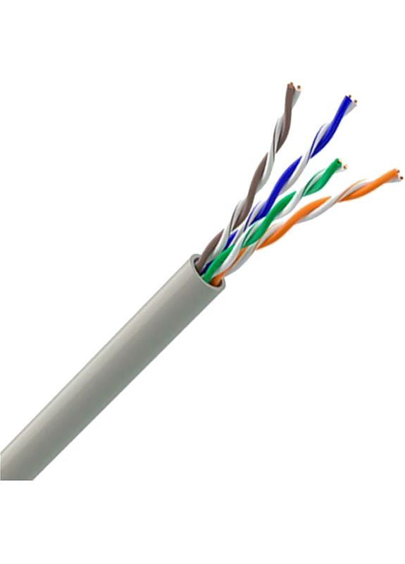 Кабель витая пара UTP 305 м cat.5e (КПВ-ОП (100) 4х2х0,46/49558) OK-Net (323092412)