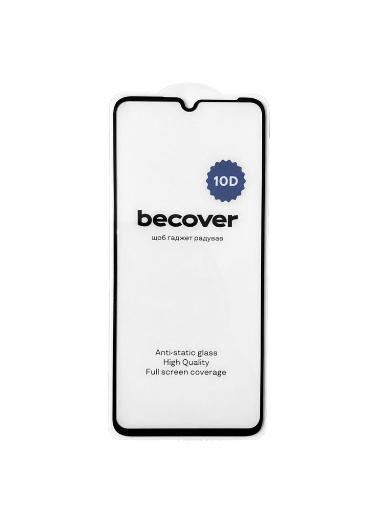 Скло захисне (m408962) BeCover Realme Note 50 10D Black (367072771)