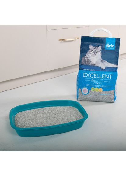 Наполнитель для кошачьего туалета Excellent бентонитовый, 5 кг Brit Fresh (324625381)