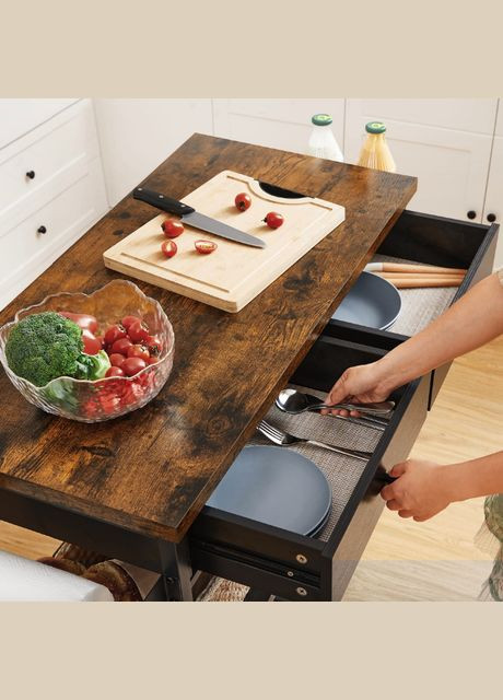 Стелаж візок Cosmo кухонний в стилі Loft Leobert (301865707)