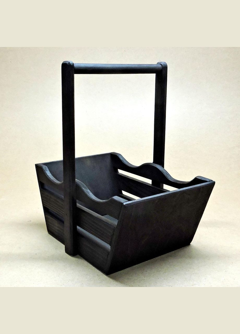 Подарунковий кошик з дерева Стренд венге (ПДК-000504) No Brand (328910970)