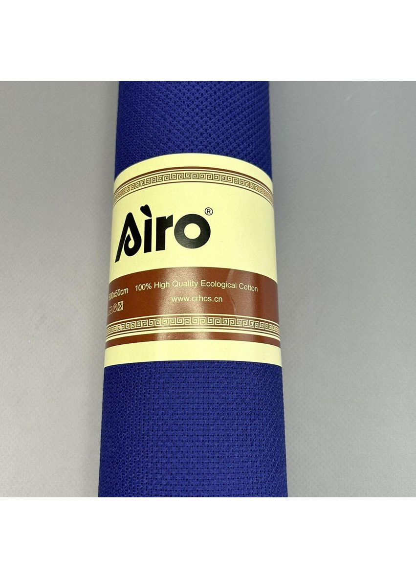 Канва Airo для вышивания плотная 14CT JH, ширина 50см – 5м – синяя Plus-plus (354798356)