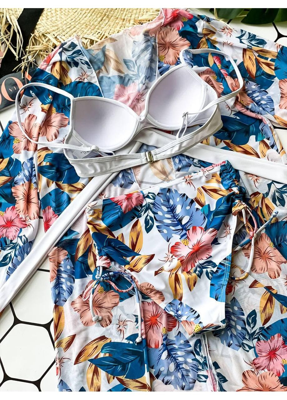 Комбинированный летний купальник No Brand