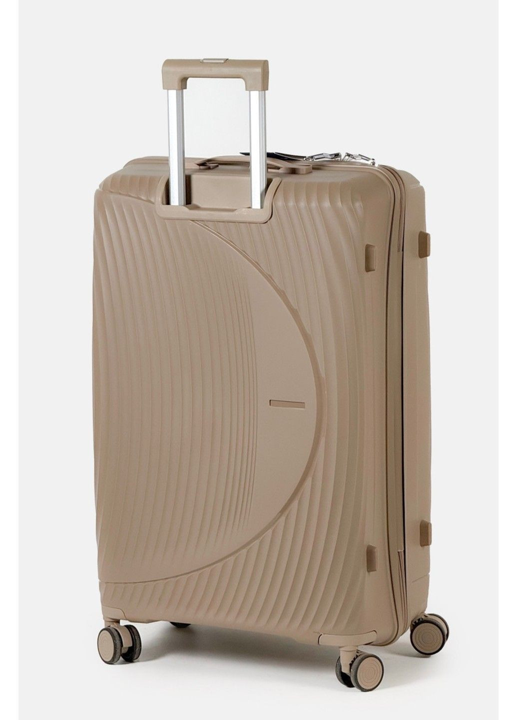 Большой пластиковый чемодан 608-1-KH Tourist (370853677)