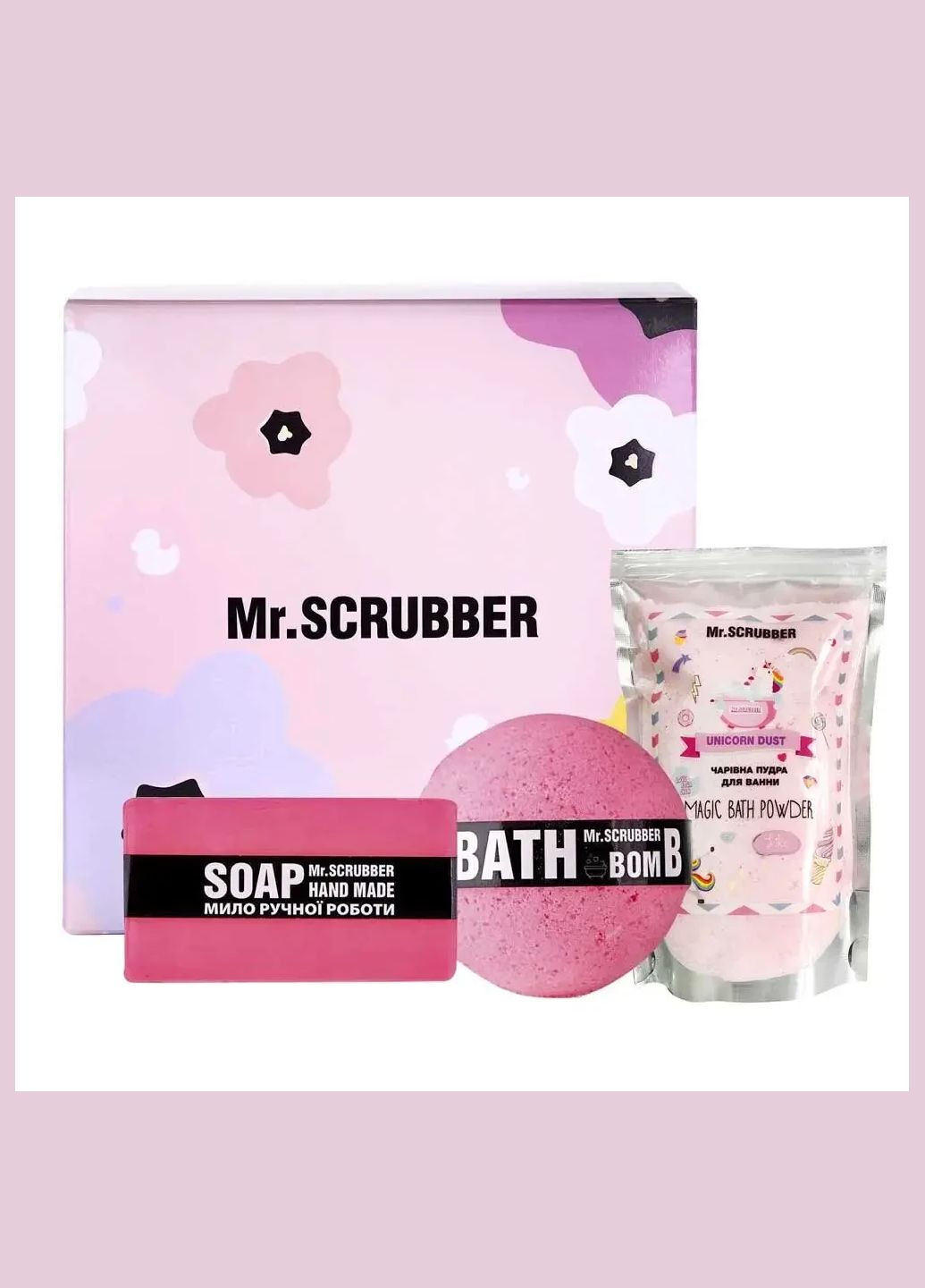 Набір доглядовий Pink Relax Mr.SCRUBBER Mr. Scrubber (292736777)
