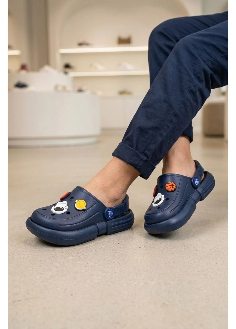 Крокси дитячі для хлопчика сині 351027 Fashion (392331907)