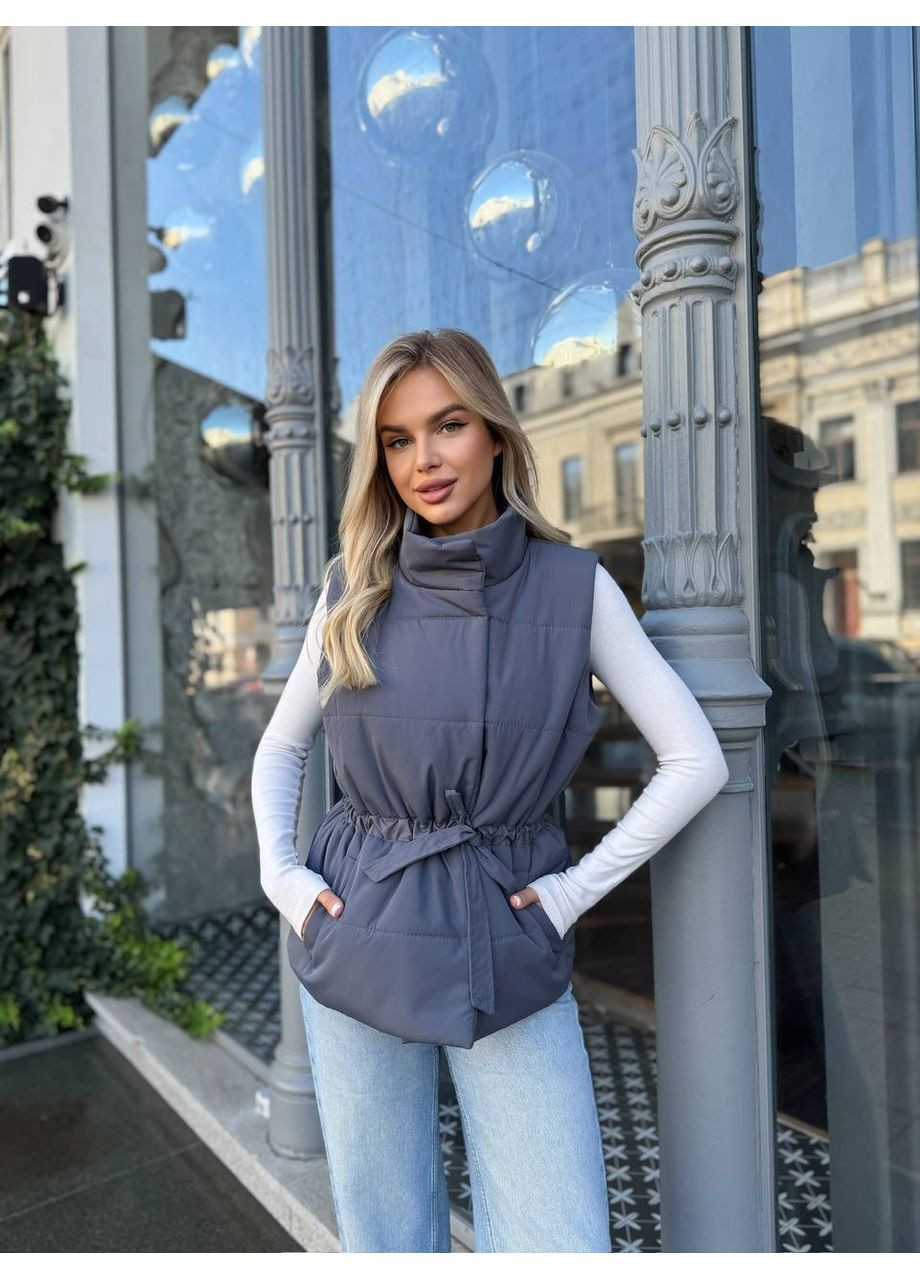 Жилетка жіноча з куліскою Style Point (355801935)