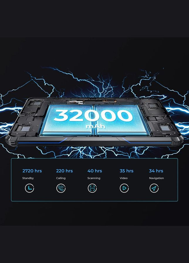 Планшет RT7 5G 12/256GB NFC LTE Blue Oukitel (324558159)