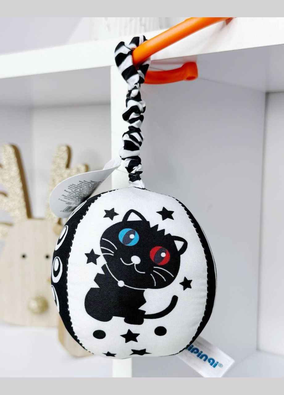 Іграшка на коляску, м'яка підвіска 9110A з дзвіночком Limo Toy (327216957)