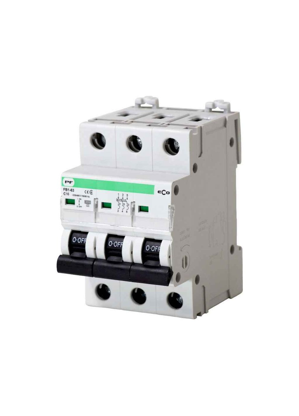 Автоматичний вимикач 16A С 6,5kA FB1-63 3P C 6kA ECO PF (362715859)