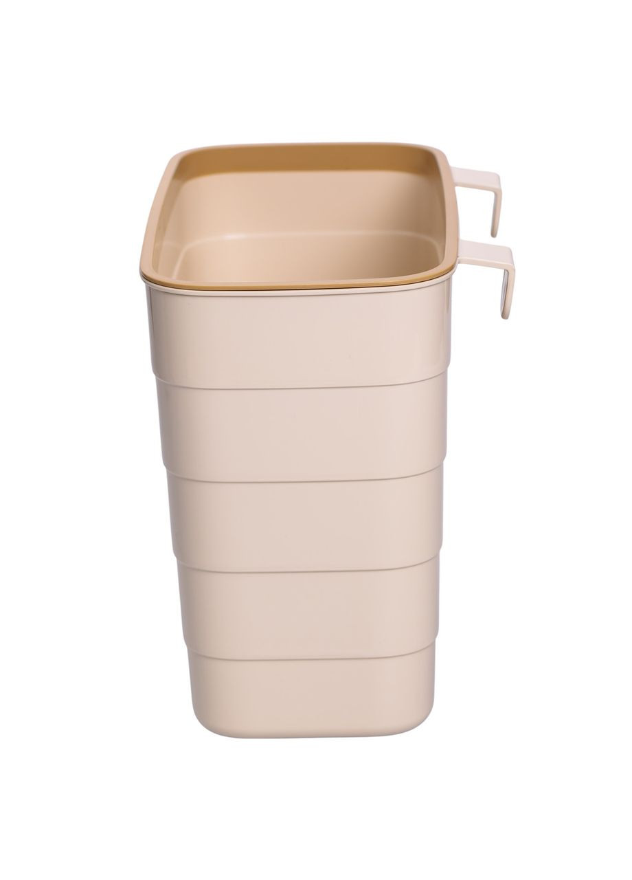 Відро для сміття на дверцята 6 (л) відро для сміття пластикове навісне Бежевий HP-45-18BE (A-040548) Yiwu (366239205)