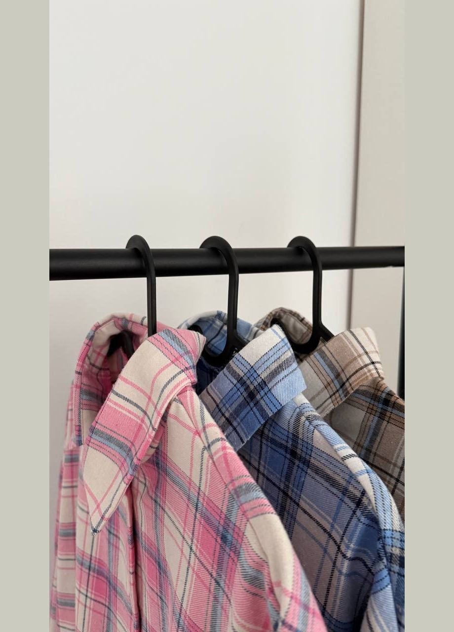 Голубой рубашка в клетку Soho с длинным рукавом