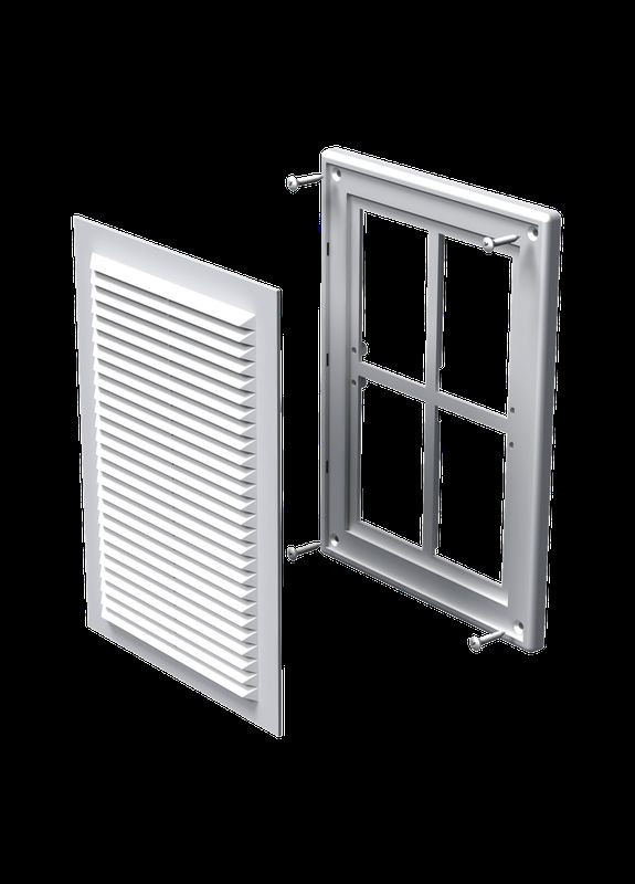 Вытяжная решетка ВЕНТС МВ 125 c VENTS (346087823)