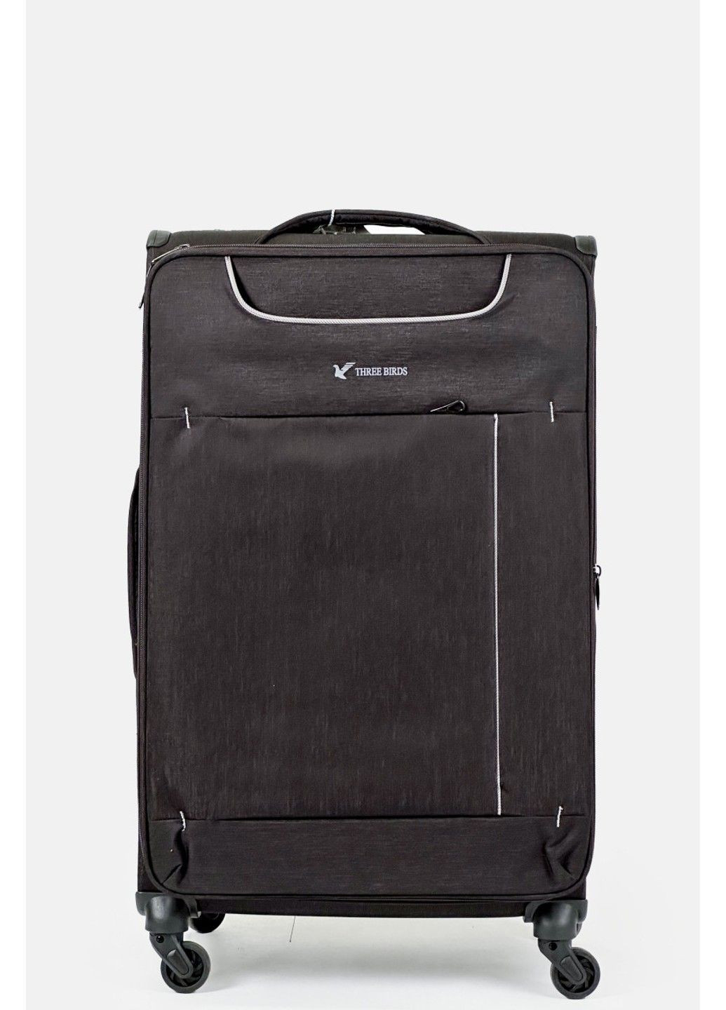 Большой тканьевый чемодан Three Birds QC-4-1BR (302859422)