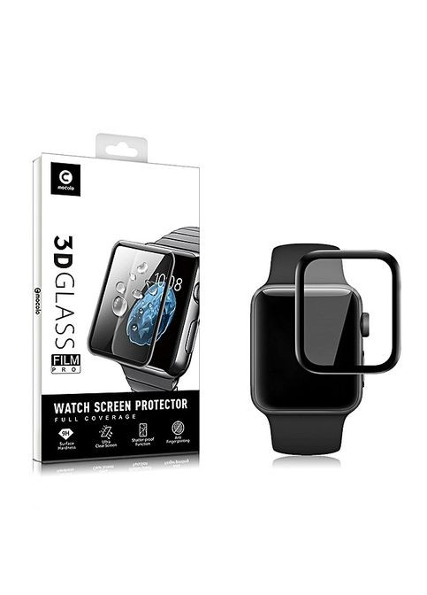 Защитное стекло Full Glue 5D для Apple Watch iWatch 38 mm (0.21 мм) Mocolo (324234269)