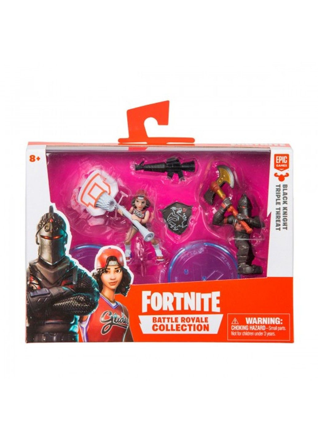 Набір Ігрових Фігурок - Баскетбольна Душа Та Чорний Лицар Fortnite (331297416)