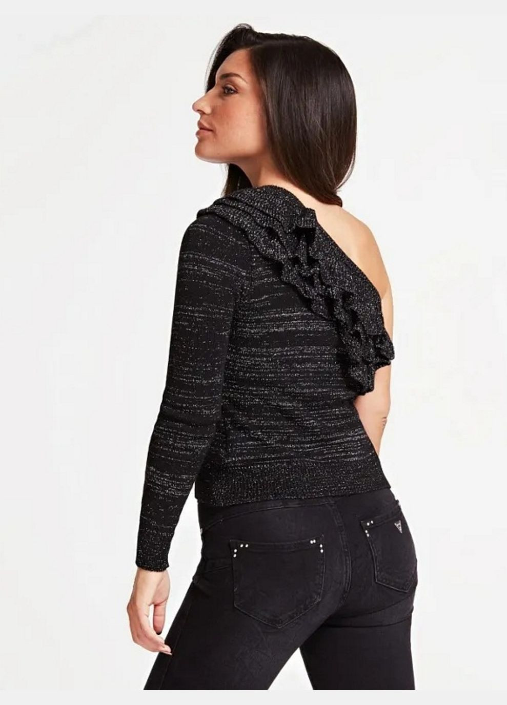 Чорний светр Guess