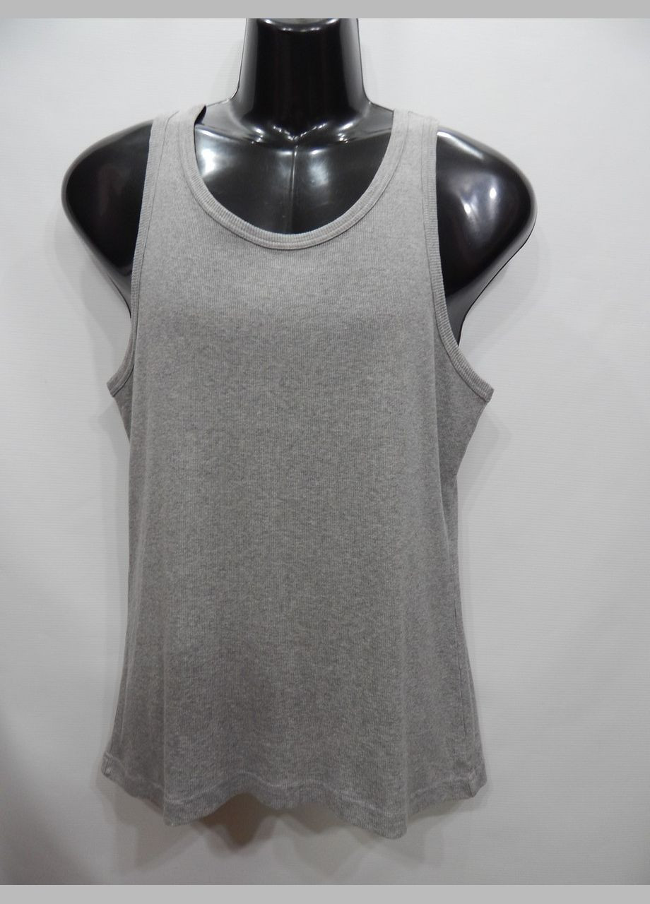 Сіра чоловіча трикотажна майка р.52 147mф (тільки в зазначеному розмірі, тільки 1 шт.) Uniqlo