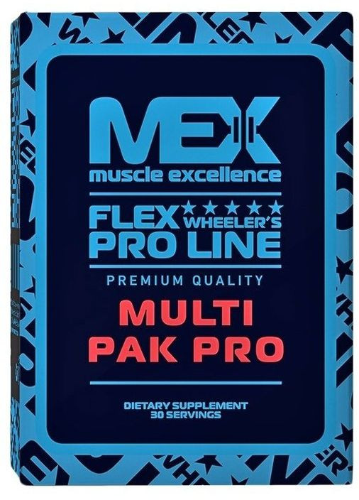 Комплекс вітамінів Multi Pak Pro 30 pac MEX Nutrition (284120213)