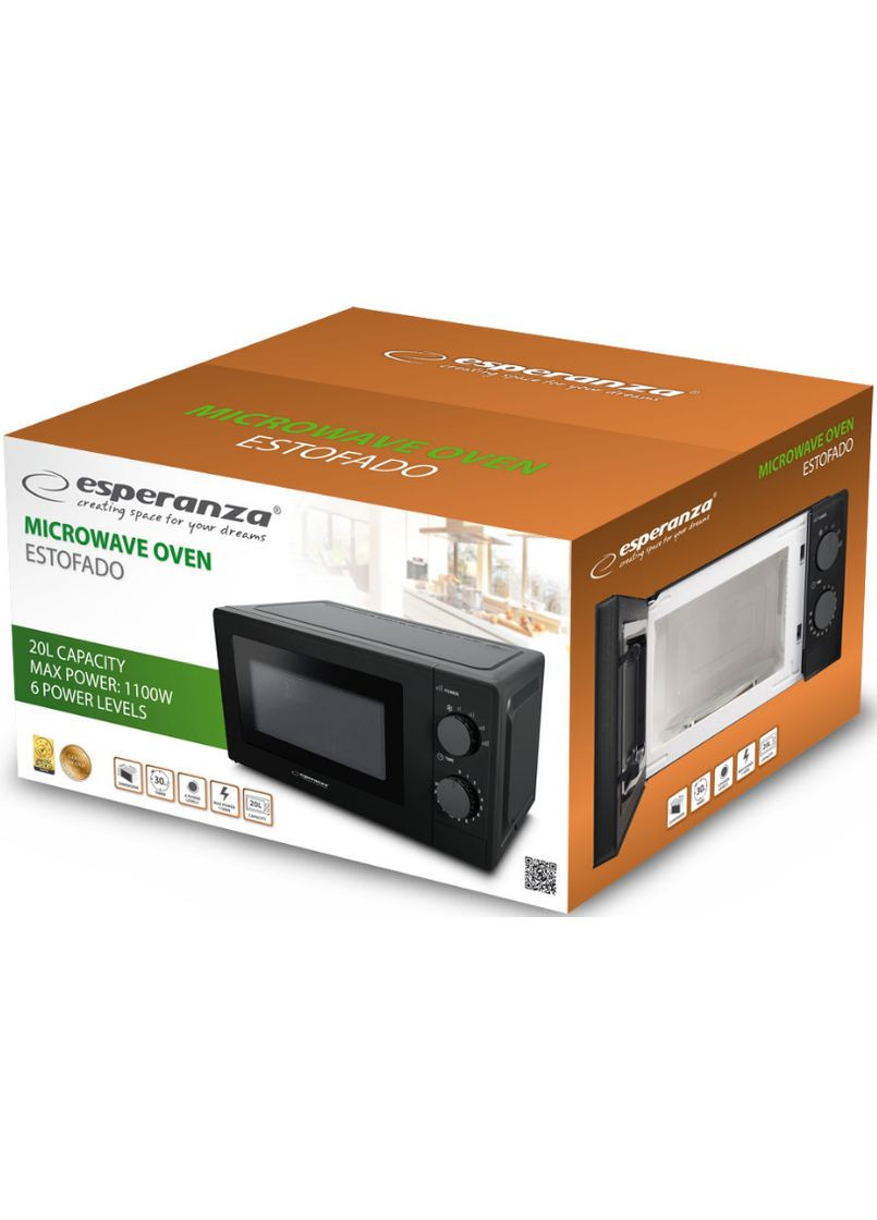 Микроволновая печь Estofado EKO011K (Польша) Esperanza (338854725)
