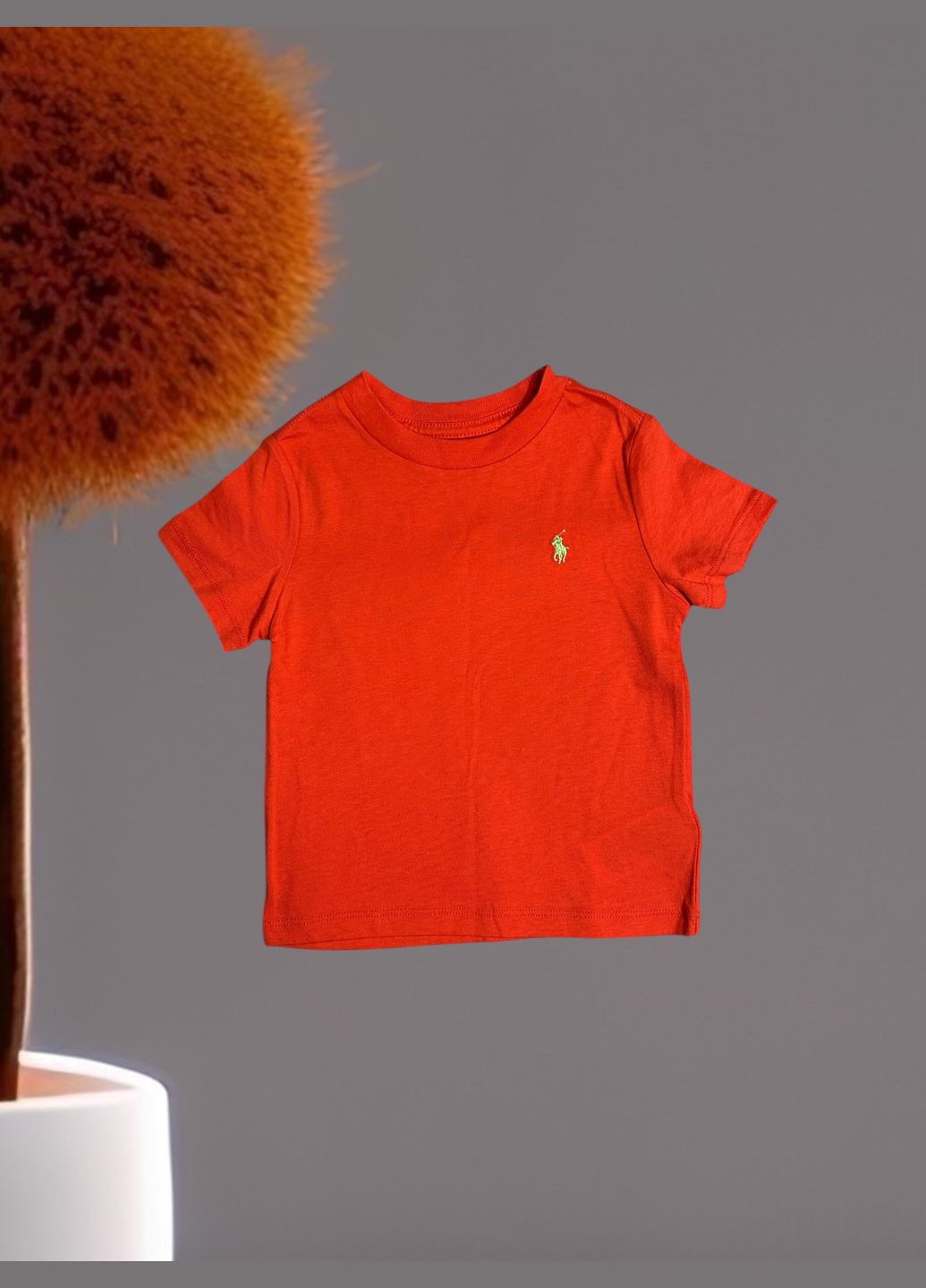 Оранжевая футболка Ralph Lauren