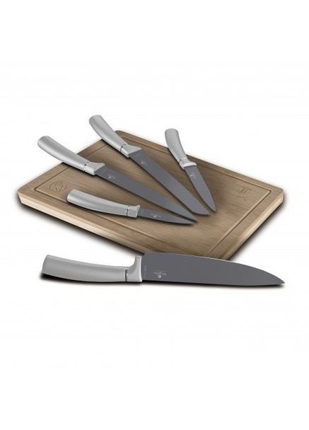 Набор ножей с доской 6 Aspen Collection BH2846 Berlinger Haus комбинированные,