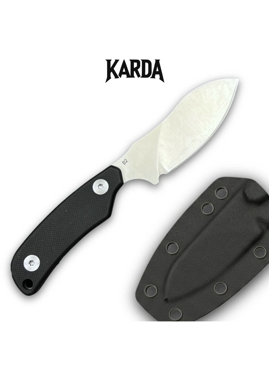 Нож Фиксированный Karda Z038 Black No Brand (376892494)