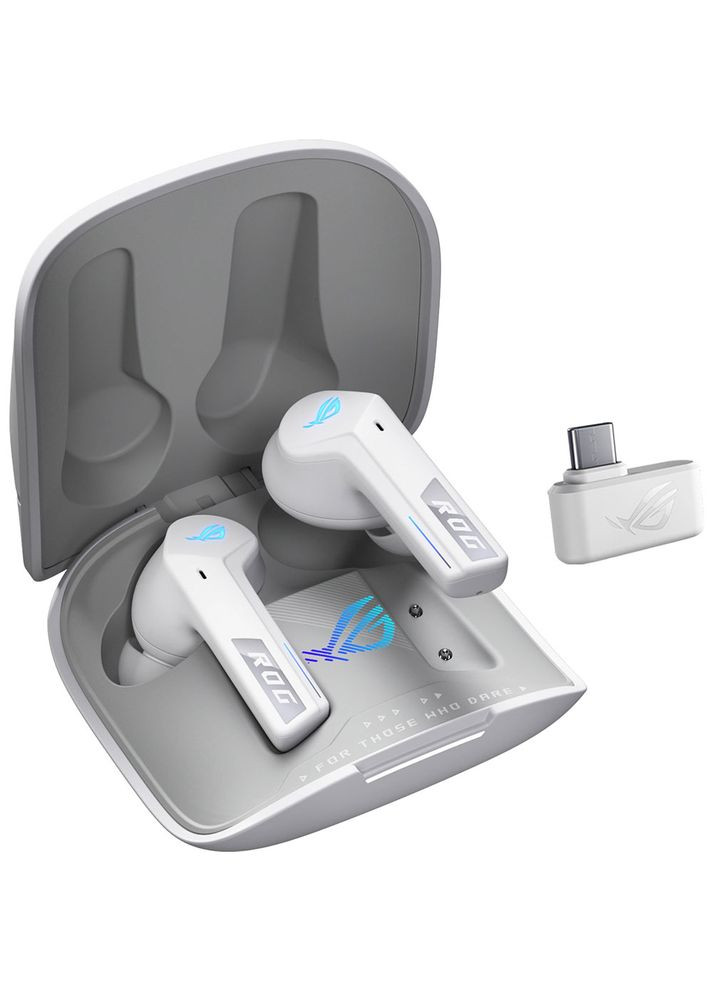 Навушники геймерські ROG Cetra True Wireless SpeedNova Moonlight White (90YH03Y0-BTUA10) Asus (322935588)