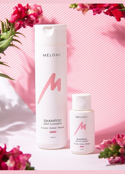 Шампунь для глибокого очищення Deep Cleansing Shampoo pH8.1 250ml (1367966-14299149) Meloni (368621363)