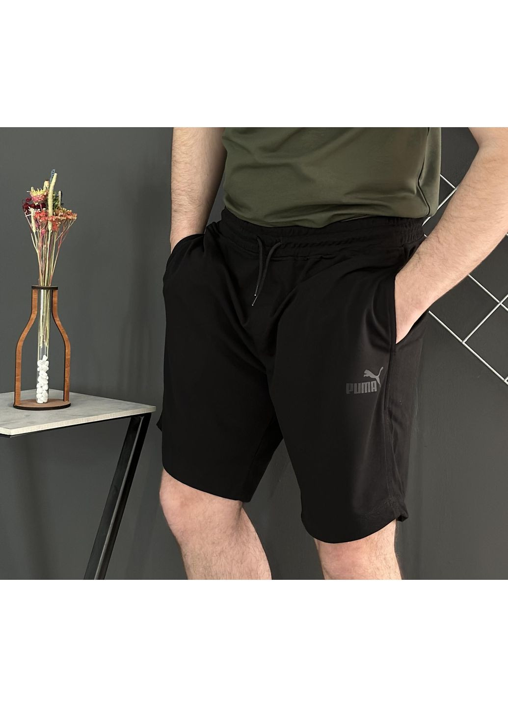 Базові шорти з лого Luna (349441652)