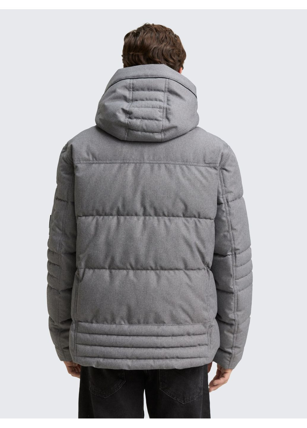 Серая демисезонная куртка Tom Tailor