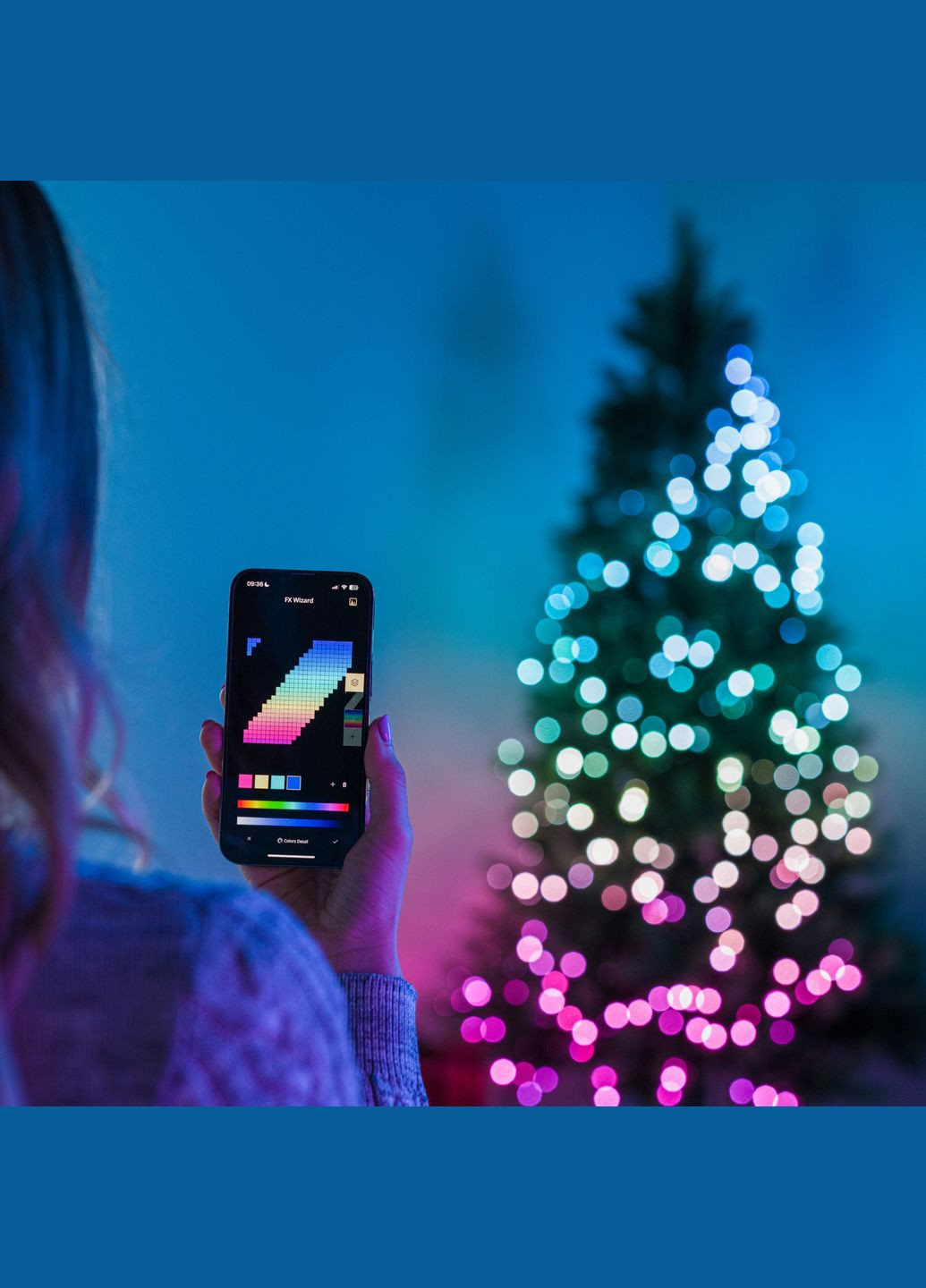 Гирлянда Smart LED Dots Lights RGB 200 IP44 10м прозрачный кабель Twinkly (315719642)