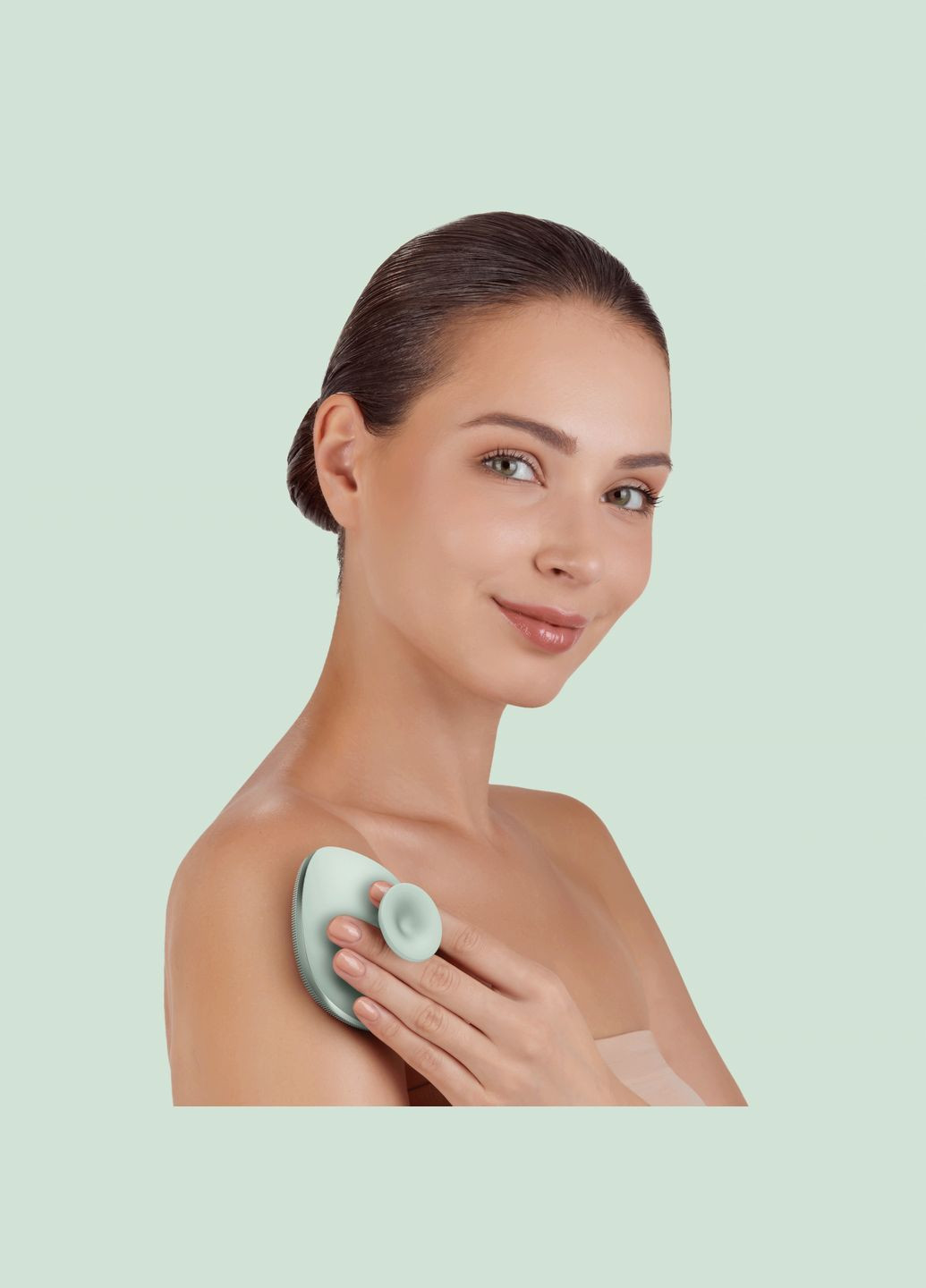 Щітка для тіла Body Brush metal 4в1 green GESKE (341525958)