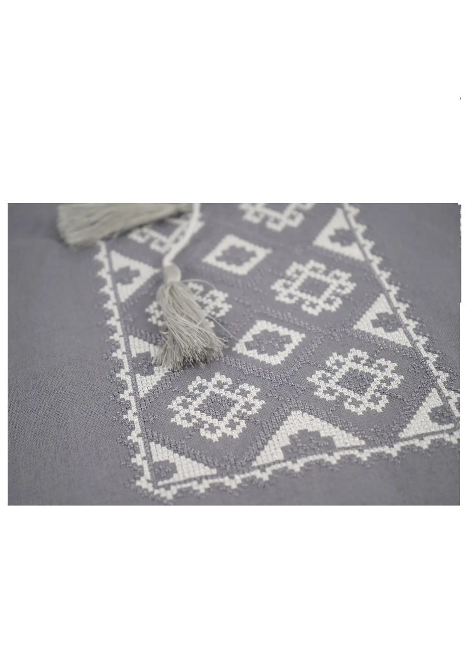 Серая рубашка No Brand