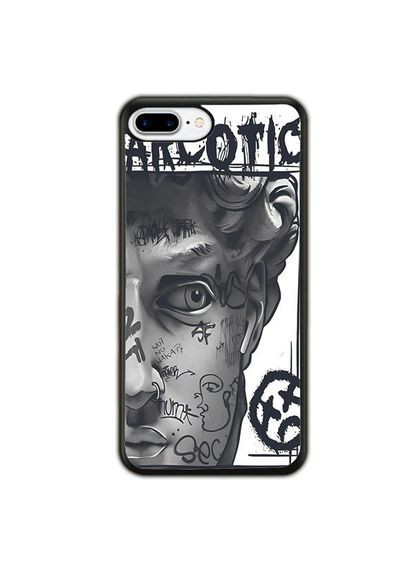 Чохол для Apple Iphone 8 Plus Чорний No Brand (302218230)