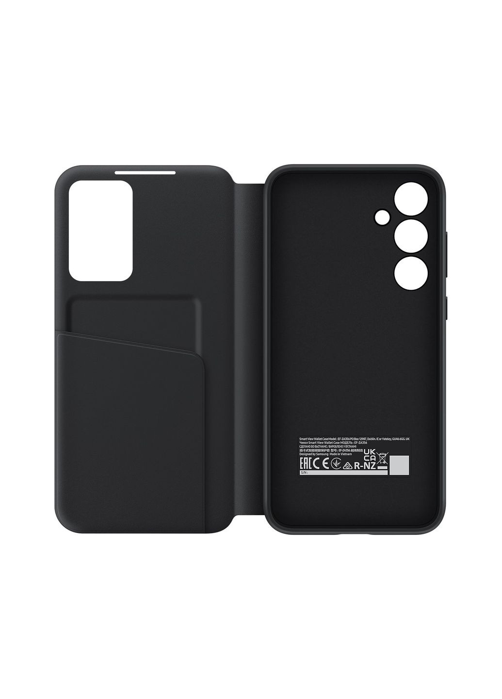 Чохол-книжка Smart View Wallet Case для Galaxy A35 SM-A356 Black (EF-ZA356CBEGWW) Samsung (373292876)