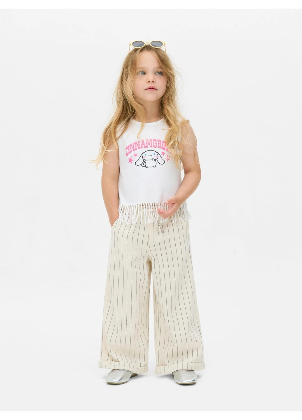 Топ лето,белый с принтом, Primark (394986961)