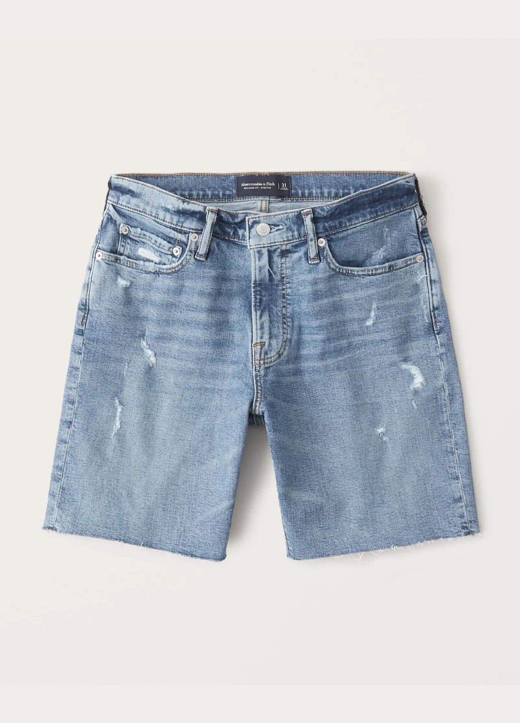 Шорты мужские - джинсовые шорты AF8992M Abercrombie & Fitch (267329025)