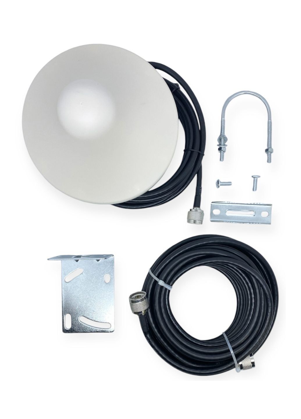 Усилитель мобильной связи и интернета 75 Дб GSM репитер ретранслятор комплект оборудования 900 1800 2100 МГц No Brand (304041629)